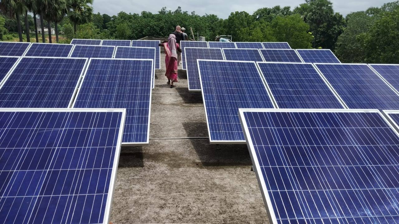 Solar installation at NBCC, Meerut, Uttar Pradesh